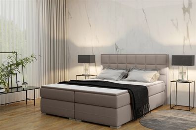 Boxspringbett Schlafzimmerbett PRATO 100x200cm in div. Farbvarianten