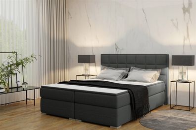 Boxspringbett Schlafzimmerbett PRATO 100x200cm in div. Farbvarianten