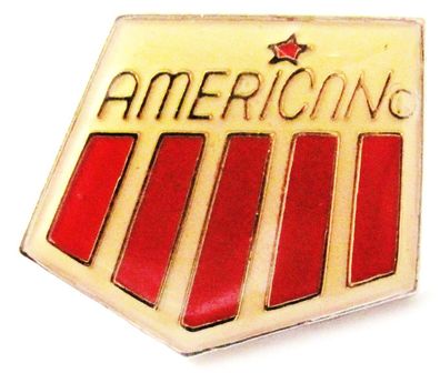 Americano - Pin 20 x 17 mm