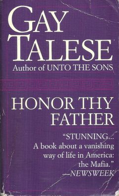 Gay Talese: Honor Thy Father (1992) IVY Books