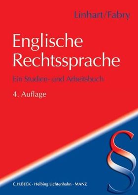 Englische Rechtssprache: Ein Studien- und Arbeitsbuch (Rechtssprache des Au ...