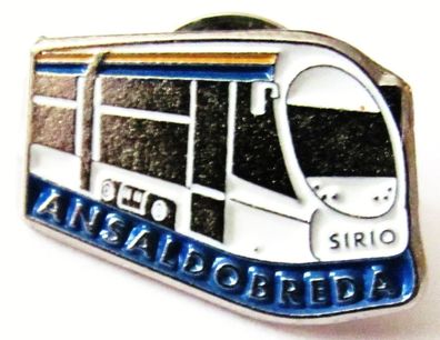 AnsaldoBreda - italienischer Schienenfahrzeughersteller - Motiv 2 - Pin 21 x 16 mm