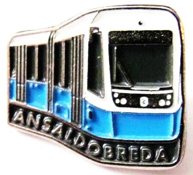 AnsaldoBreda - italienischer Schienenfahrzeughersteller - Motiv 3 - Pin 21 x 18 mm