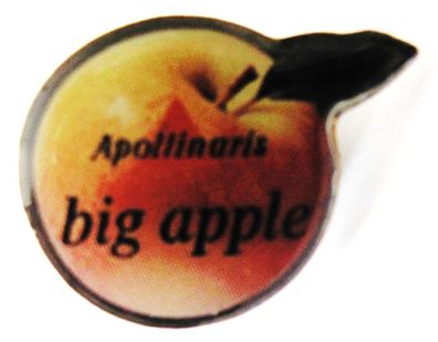 Apollinaris - big apple - Pin 16 x 12 mm