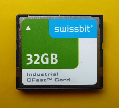 Swissbit 32GB Industrial CFast Card F-50 SATA MLC 32 GB (Compact Flash CF)