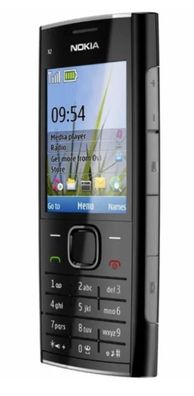 Nokia X2-00 / / Schwarz / / Ohne Simlock / / 5 MP Kamera / / 12 Mon. Gewährleistung