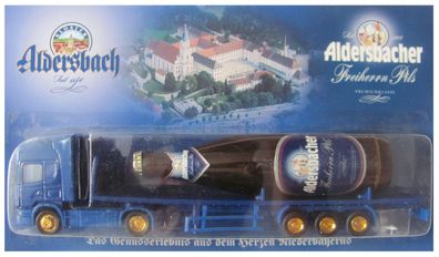 Aldersbacher Brauerei Nr.10 - Freiherrn Pils - Scania - Sattelzug mit Flasche