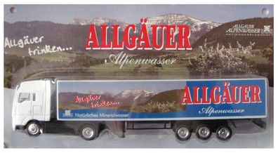Allgäuer Alpenwasser Nr.05 - Natürliches Mineralwasser - MAN - Sattelzug