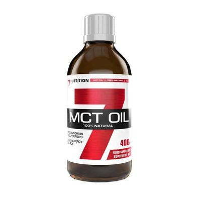 7Nutrition MCT Oil 400ml 100% Pure Fettsäuren Diät Gewichtsverlust