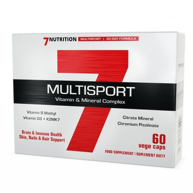 7Nutrition Multisport Multivitamin und Multimineral Complex 60Caps