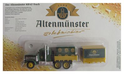 Altenmünster Brauerei Nr.10 - Erlebnisbier - Lkw Oldie mit Wechselbrücke