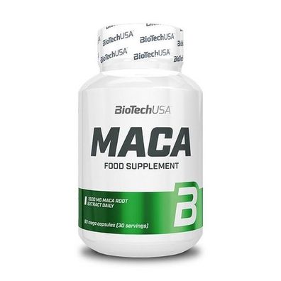 Biotech USA Maca 60 Mega Caps der natürliche Testosteronbooster