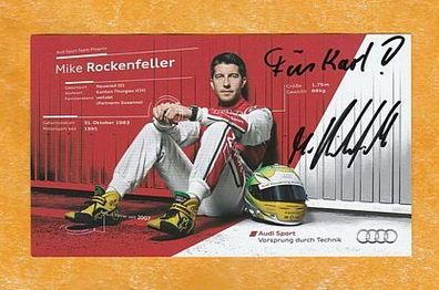 Mike Rockenfeller - persönlich signiert