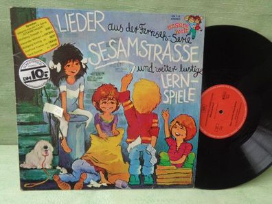 LP unsere Welt Lieder aus der Sesamstrasse Lernspiele 3 Folgen