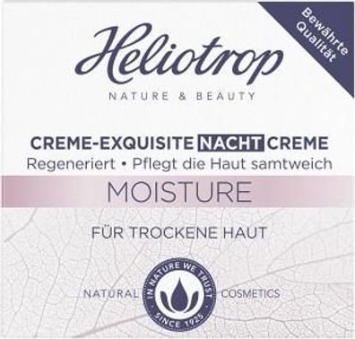 Heliotrop Moisture Nachtcreme - 50 ml