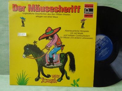 LP Fontana Jaosch Der Mäusesheriff Hörspiele Cowboylieder Fritz Strassner