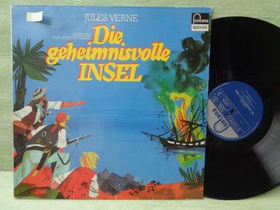 LP Fontana 6434226 Die geheimnisvolle Insel Jues Verne Kurt Vethake (P) 1974