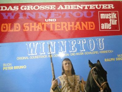 LP Teldec Telefunken Decca Winnetou und Old Shatterhand Karl May 6.25033AP NX280