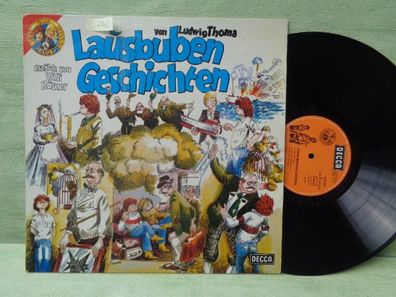 LP Decca 6.23230AF Lausbuben Geschichten Georg Thoma Willi Rösner