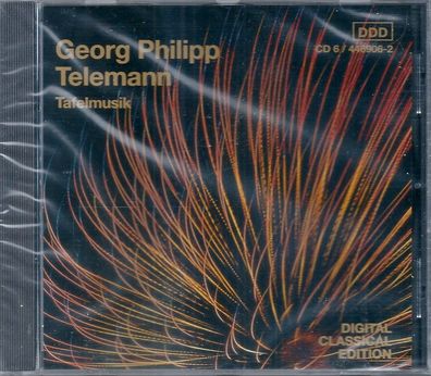 CD: Digital Classical Edition 6: Georg Philipp Telemann - Tafelmusik