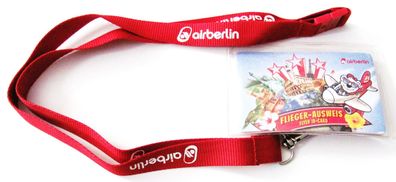 Air Berlin - Schlüsselband - Flieger Ausweis für Kinder