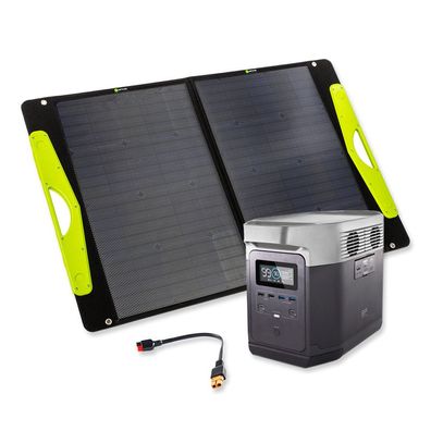 EcoFlow DELTA Powerstation Bundle mit Wattstunde® Solarbuddy Solartasche