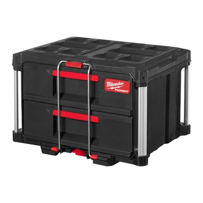 Milwaukee Packout Koffer mit 2 Schubladen 560 x 410 x 360 mm