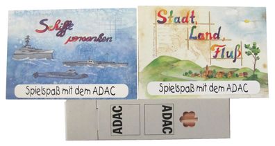 ADAC - 2 Spielblöcke & 1 Päckchen mit 6 Buntstiften