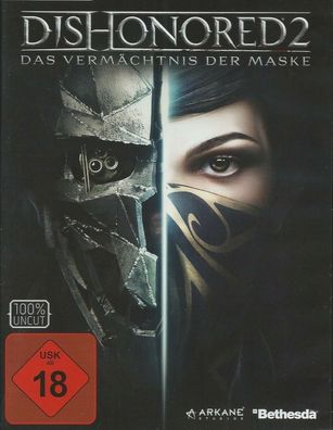 Dishonored II + Imperial Assassins DLC Key (PC, Nur der Steam Key Download Code)
