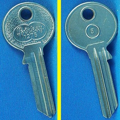 Schlüsselrohling Börkey 1275 Profil 5 für BKS Profilzylinder