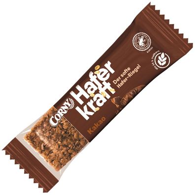 Corny Müsliriegel Haferkraft Kakao mit Vollkorn Haferflocken 65g