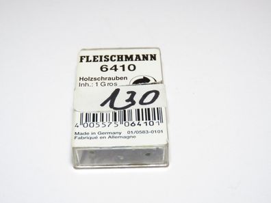 Fleischmann 6410 - 130 Holzschrauben - Gleisbefestigungsschrauben - HO - 1:87 - OVP