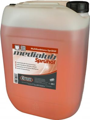 20 Liter Mineralisches Sprühöl Kettlitz-Medialub Sprühöl