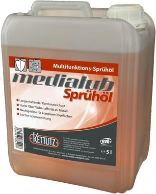 5 Liter Mineralisches Sprühöl Kettlitz-Medialub Sprühöl
