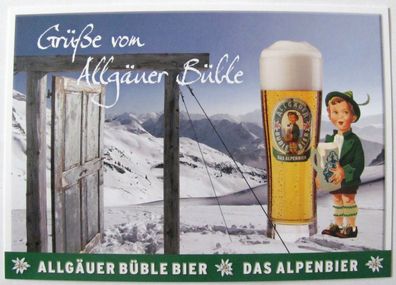 Allgäuer Brauhaus - Büble Bier - Grüße von Allgäuer Büble - Postkarte - Motiv 10
