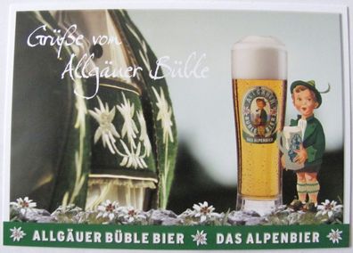 Allgäuer Brauhaus - Büble Bier - Grüße von Allgäuer Büble - Postkarte - Motiv 16