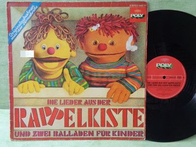 LP Poly 2432117 Die Lieder aus der Rappelkiste Ratz Rübe Birne Theater Berlin