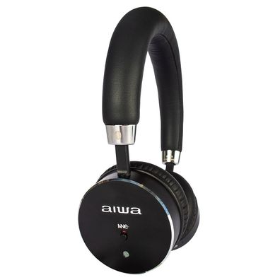 Aiwa HSTBTN800 BK Kabellose Kopfhörer mit Geräuschunterdrückung Schwarz
