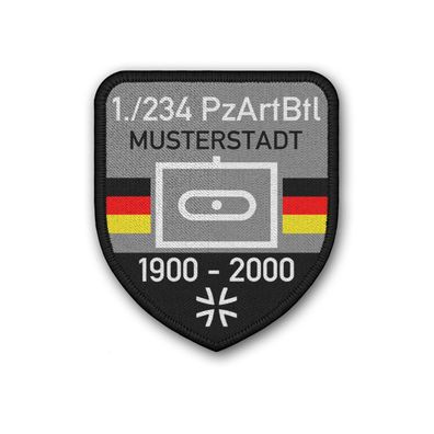 Patch personalisiert BW PzArtBtl Dienstzeit Panzer Artillerie Bundeswehr #37807