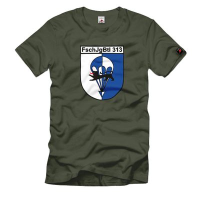 FschJgBtl Fallschirmjäger Btl Bataillon Bw Seedorf 313 T Shirt #1147