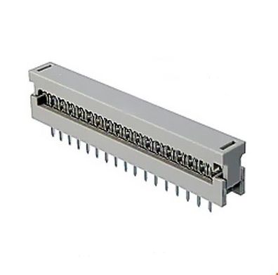 IDC Leiterplattenverbinder FFC/ FPC, 50-polig, RM 2,54 Flachbandkabel, 2St