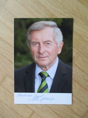 Bayern CSU Landtagspräsident Alois Glück - handsigniertes Autogramm!!