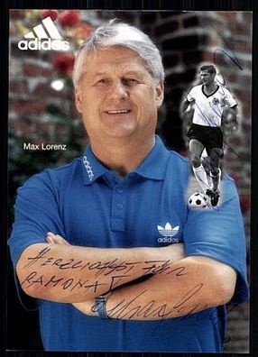 Max Lorenz DFB Vize Weltmeister 1966 Autogrammkarte Original Signiert + A 87216