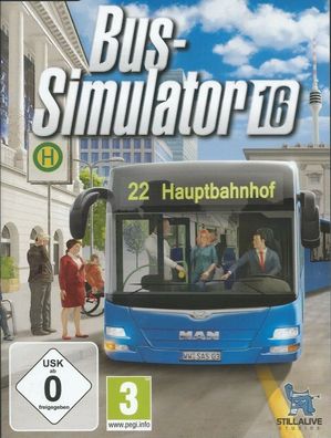 Bus-Simulator 16 (PC, 2016, Nur der Steam Key Download Code) Keine DVD