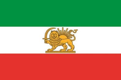Fahne Flagge Iran Löwe Premiumqualität