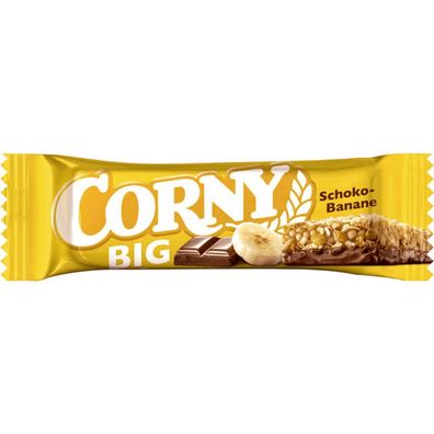 Corny Big Schoko Banane Milchschokolade und Bananenstückchen 50g