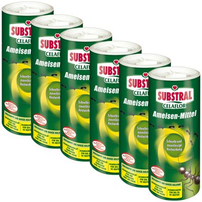 6 x Substral® Celaflor® Ameisenmittel, 500 g