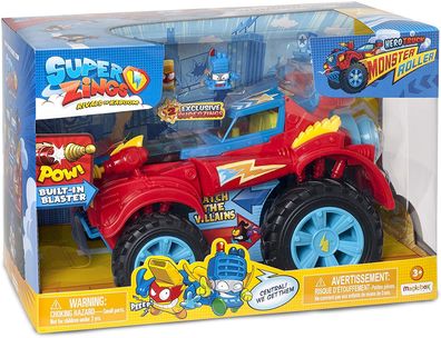 Superzings 22180024 - PlaySet »Monster Roller Hero Truck« Fahrzeug Spielfiguren