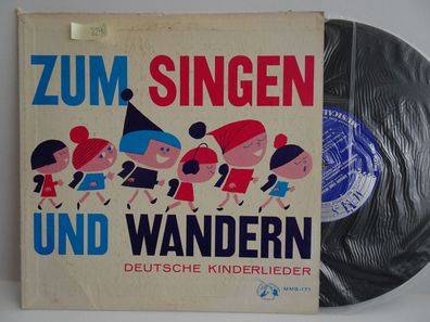 LP 25 cm 10" MMS-171 Zum Singen und Wandern Deutsche Kinderlieder
