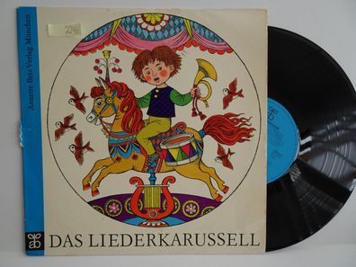 LP 25 cm 10" Annette Betz ABV1 Das Liederkarussell Volks Kinderlieder Rüdiger Trantow